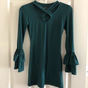 Dark Teal Dress